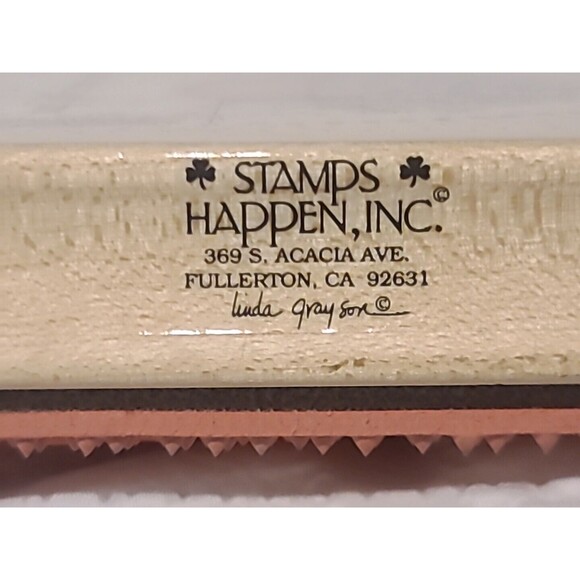 Stamps Happen Inc #70028 Everyday Is A Gift From God Rubber Stamp VTG-NEW - Picture 10 of 11